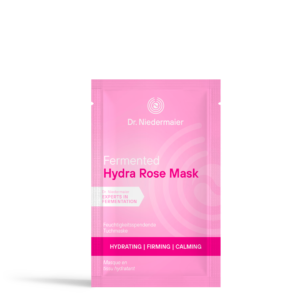 Dr. Niedermaier Fermented Hydra Rose Mask – vlažilna maska za obraz 1 kos
